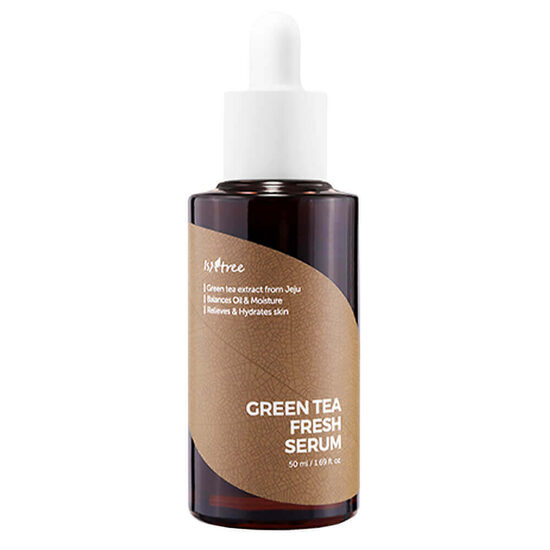 Atsvaidzinošs serums ar zaļo tēju IsNtree Green Tea Fresh Serum